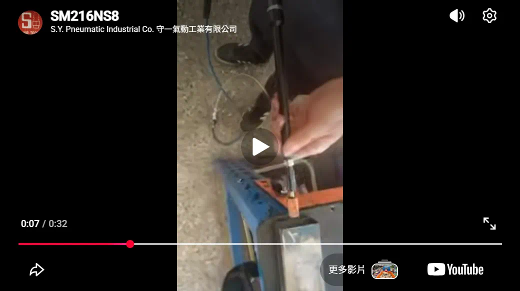 Demonstration of the use of Pneumatic Die Grinder
